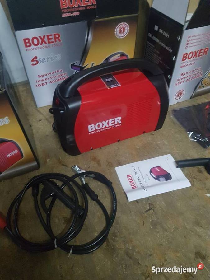 SPAWARKA inwerterowa BOXER 400 Amper 1640 maska Spawanie i zgrzewanie