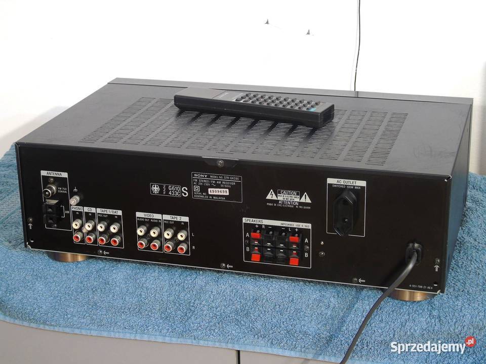 Amplituner Sony STRGX 390 pilot mocny i sprawny