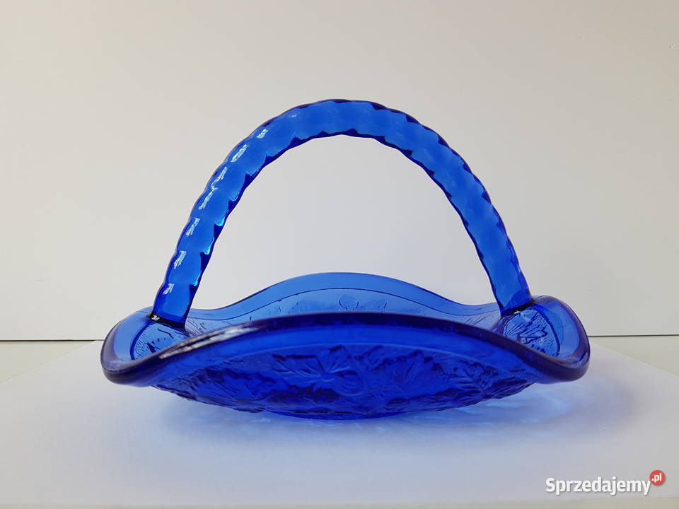 Koszyczek Poziomki Strawberry 2 Ząbkowice szkło Porcelana i szkło Dąbrowa Górnicza sprzedam