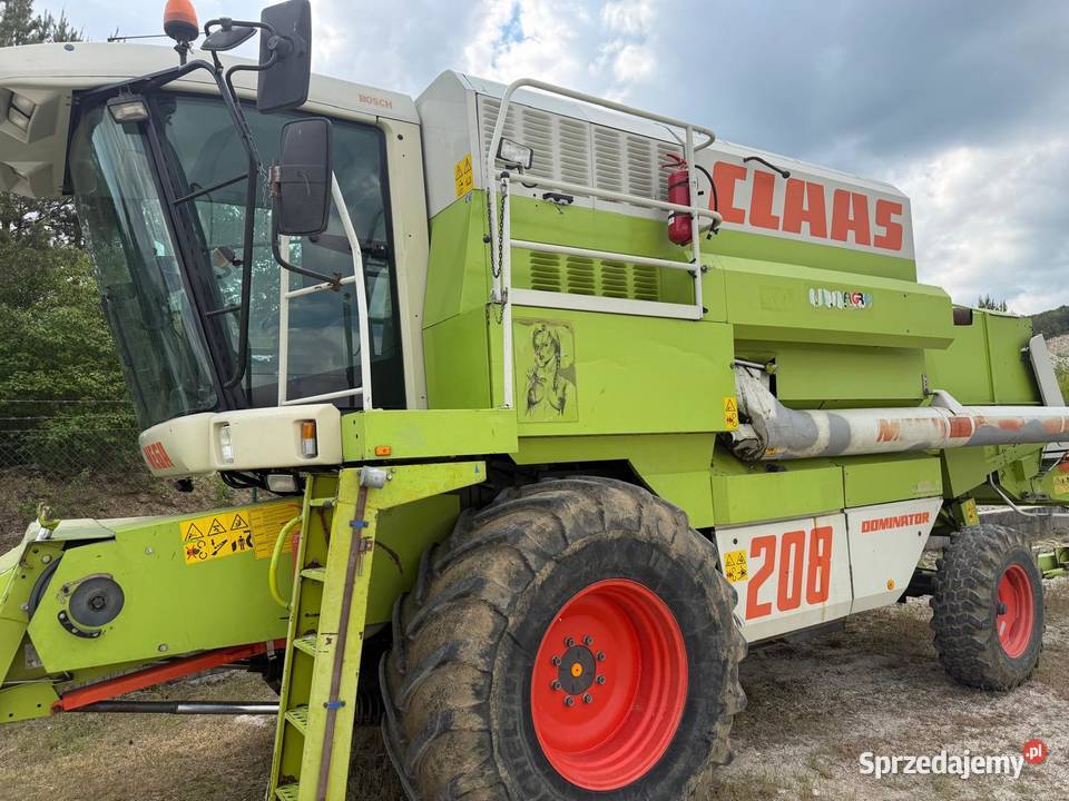 Kombajn zbożowy Claas Mega 208 heder 6m stół do Nowa Ruda