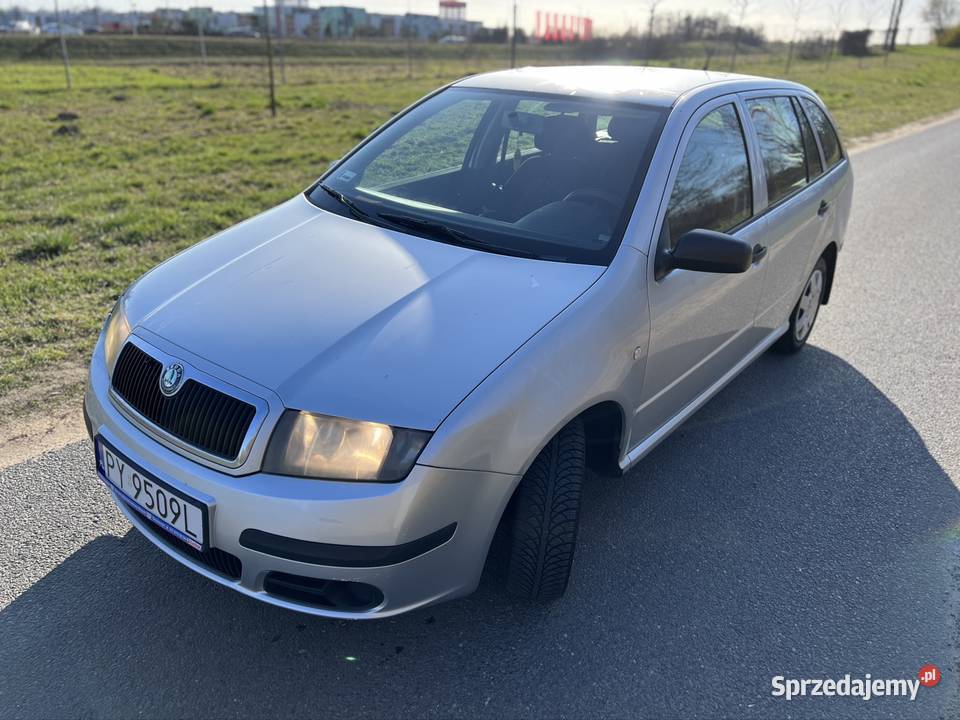 Skoda Fabia 14D 2007 nieuszkodzony wielkopolskie Luboń