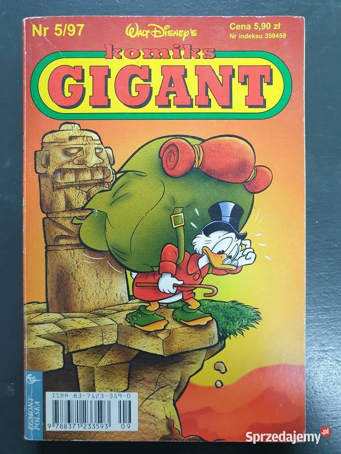 Komiks Gigant 597 druga seria Polskie Komiksy Komiksy