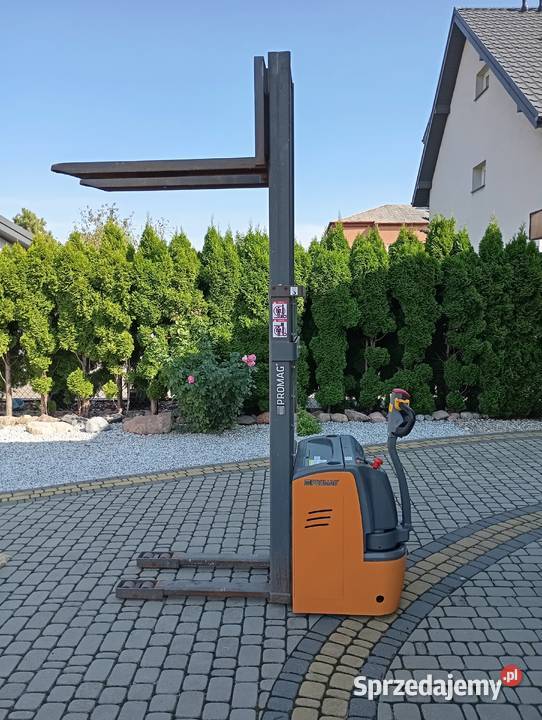 Wózek masztowy paletowy elektryczny Promag 2017r Radzyń Podlaski