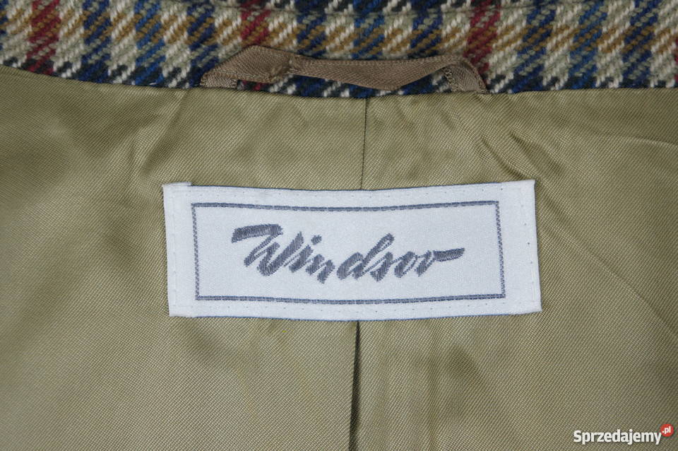Windsor Marynarka Blezer Żakiet Kratka Krata małopolskie Zakopane