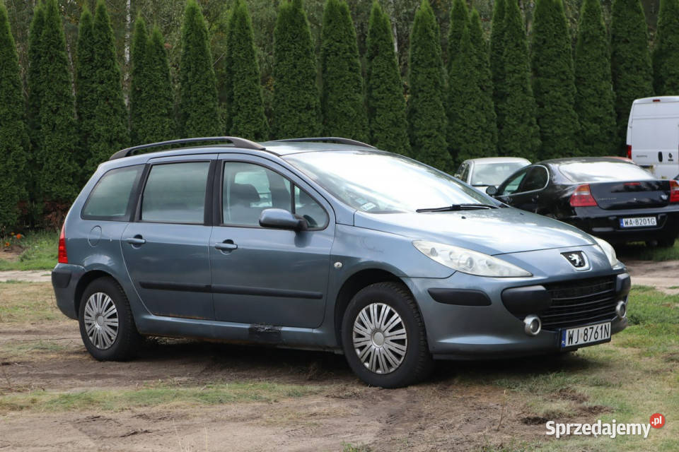 Peugeot 307 SW 2007r 16 Diesel Kombi Tanio mazowieckie