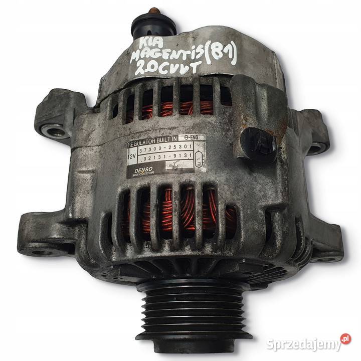 ALTERNATOR Kia Magentis 20 CVVT Denso 3730025301 Układ elektryczny silnika Chełm