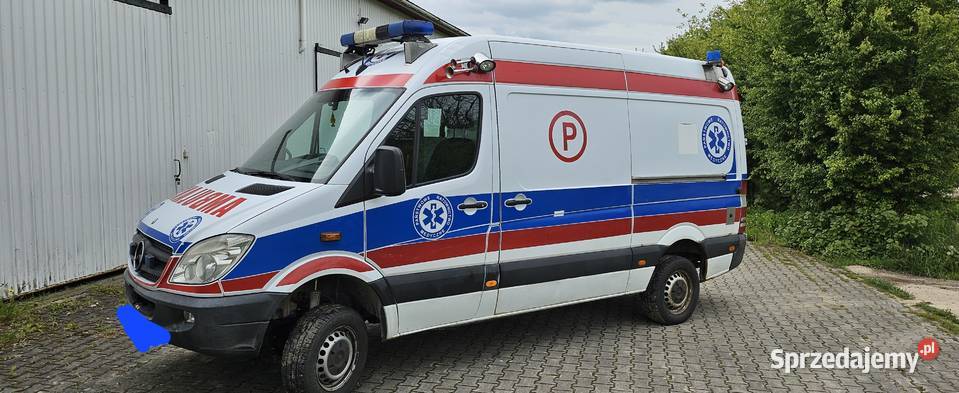 Mercedes 4x4 Sprinter 316 cdi 4x4 ambulans warmińsko-mazurskie
