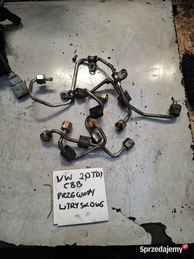 VW AUDI 20 TDI CBB przewody wtryskowe Kielce