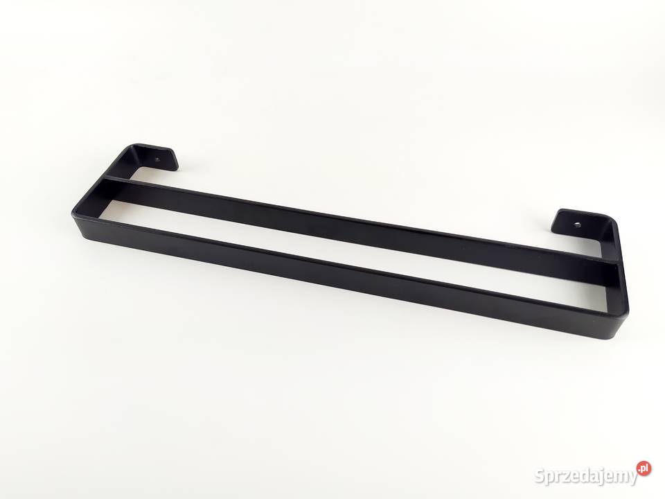 Wieszak uchwyt ręcznikowy podwójny 50 metalowy