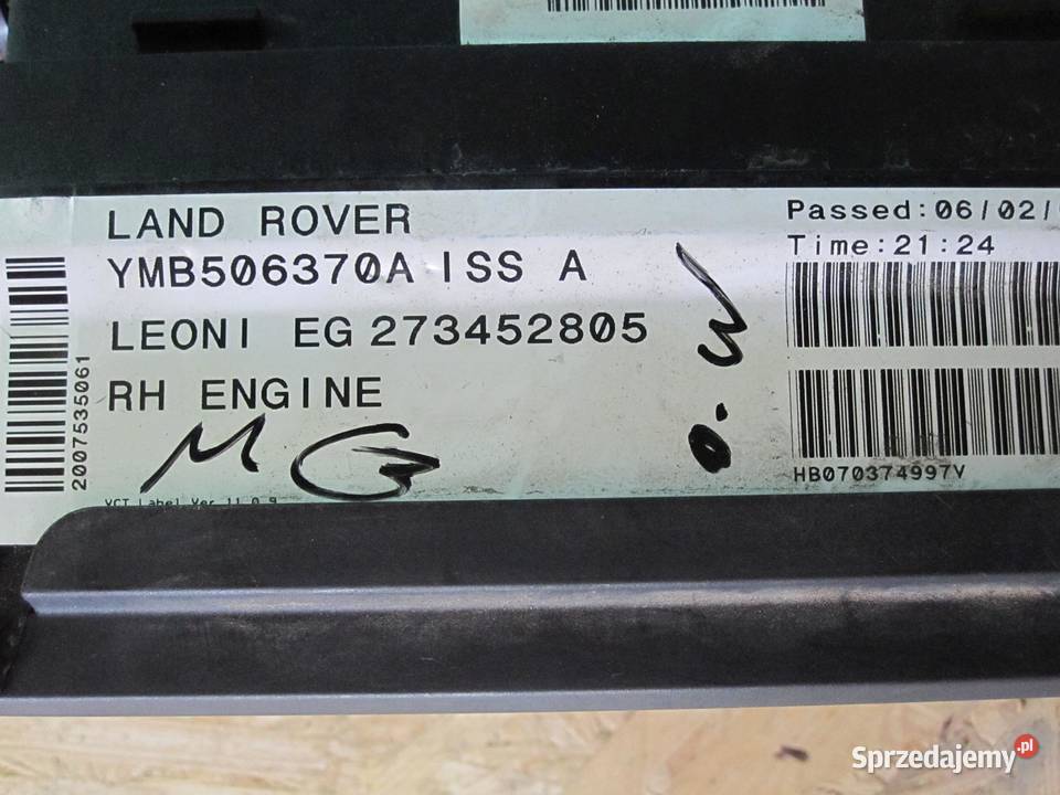 DISCOVERY III 27 TD 07r skrzynka bezpieczników osobowe