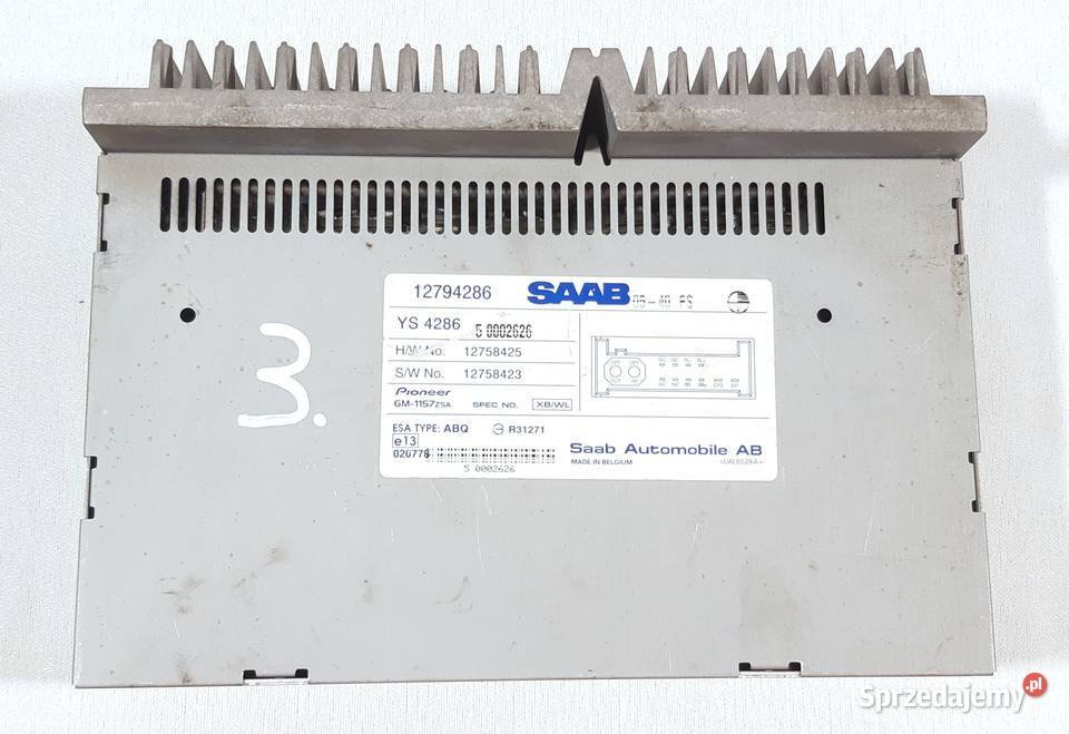 WZMACNIACZ RADIA ŚWIATŁOWÓD SAAB 93 II 12794286 Mielęcin