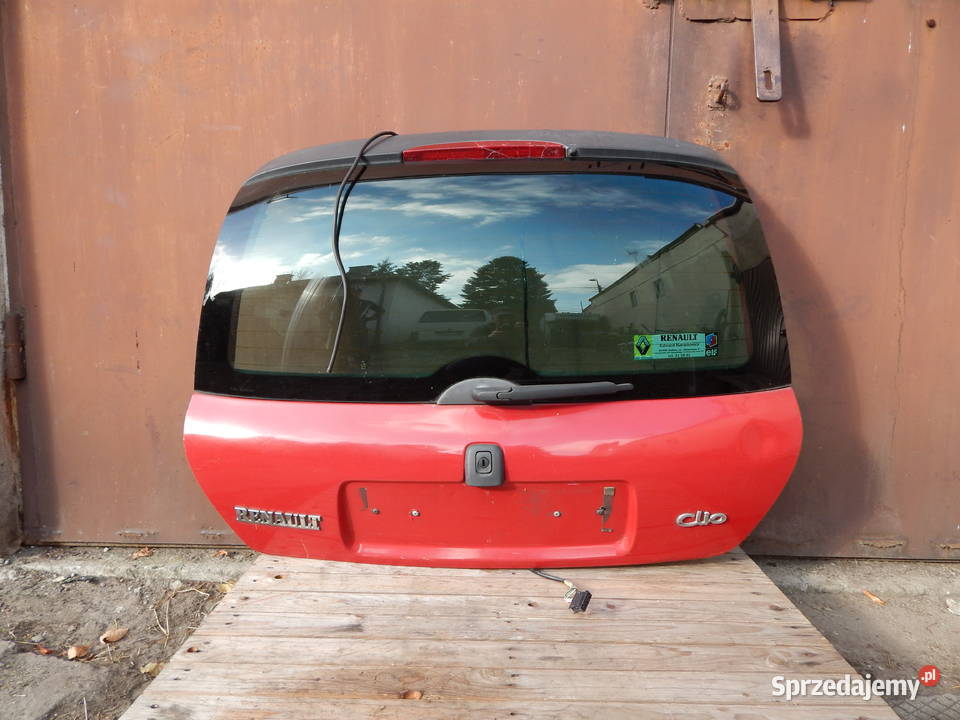 RENAULT CLIO 2 II HB KLAPA TYŁ TYLNA Z SZYBĄ Warszawa