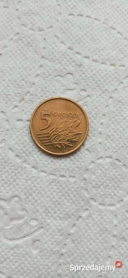 Moneta 5 gr 1999 r śląskie Skoczów