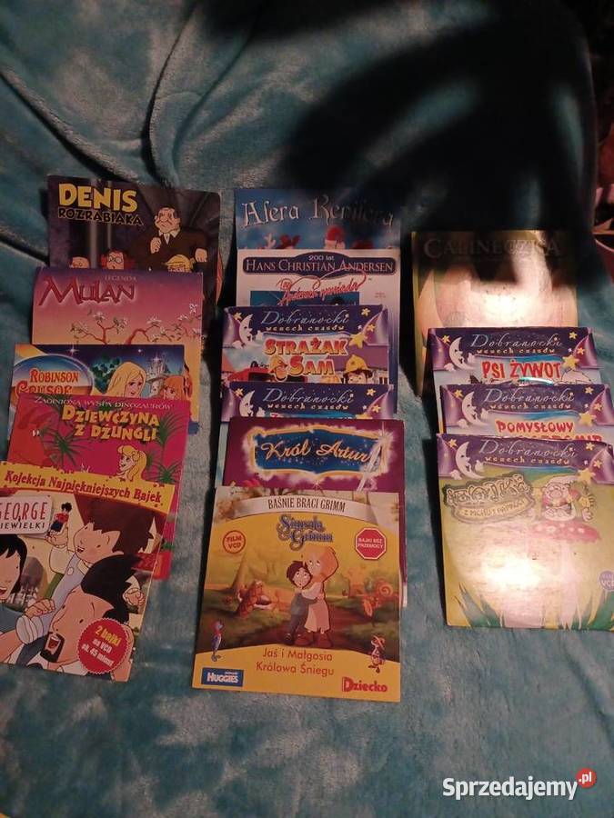 Bajki filmy dzieci DVD ok 100 Łódź