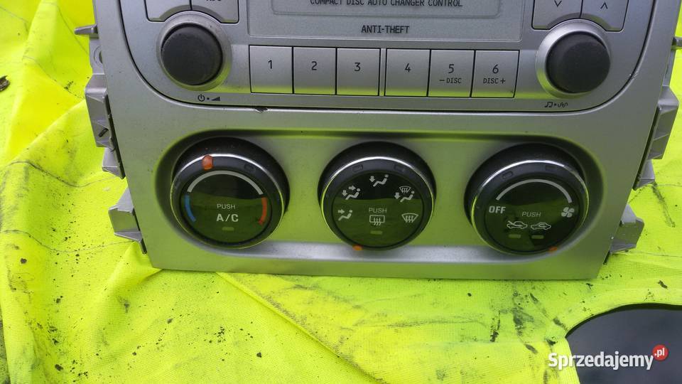 mazda 6 panel klimatyzaci radio ramka srodkowa Elbląg