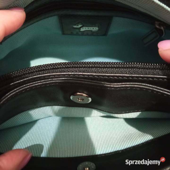 Radley London czarna skórzana torebka damska zachodniopomorskie Koszalin sprzedam