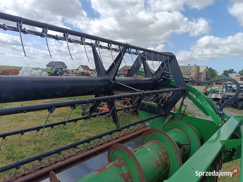 Heder John Deere 622R z wózkiem