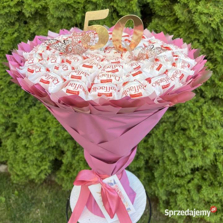 PREZENT NA 50 URODZINY KOBIETY ZONY NIEJ BUKIET mazowieckie