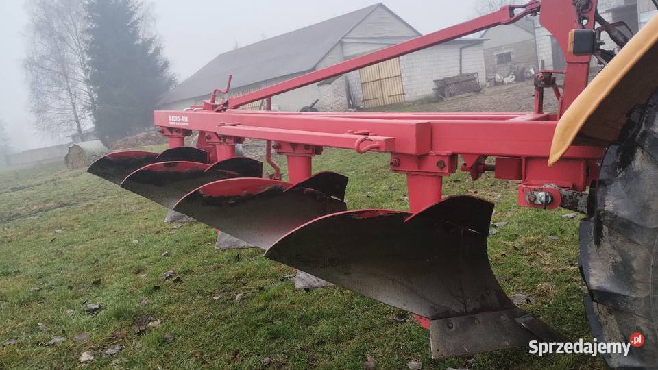 Pług AgroMix 4 skiby 4x40 sprzedam