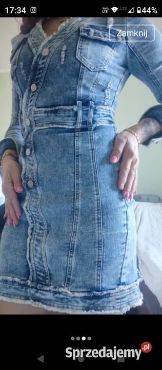 Sukienka jeansowa S Spódnice i sukienki