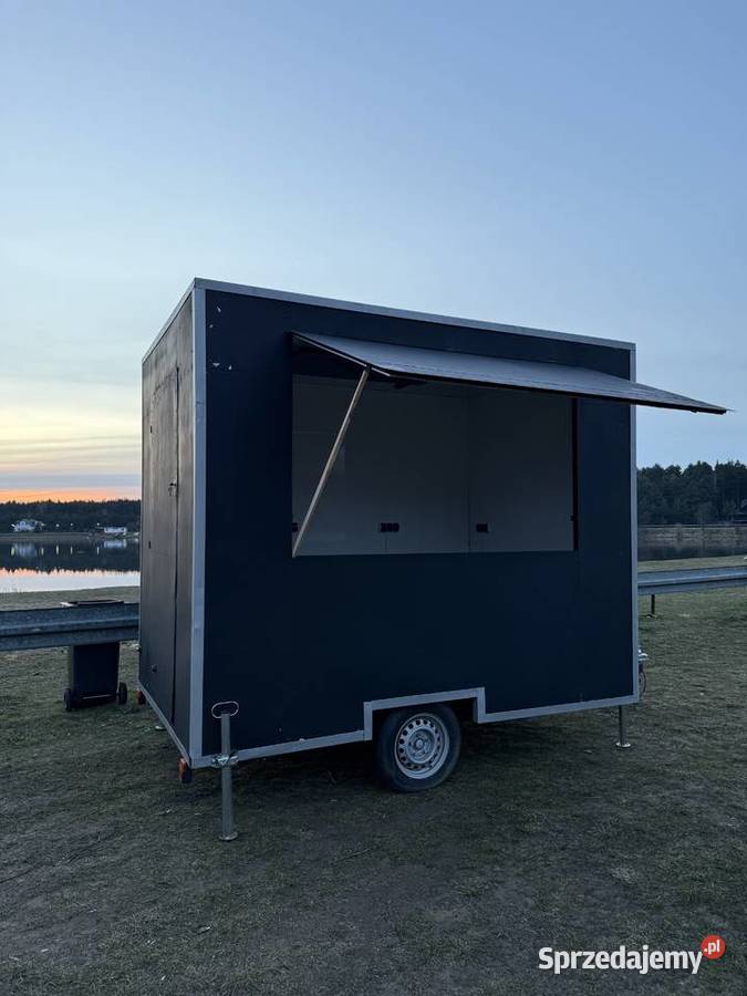 Przyczepa gastronomiczna 2x3 m NOWOCZESNA LED sprzedam