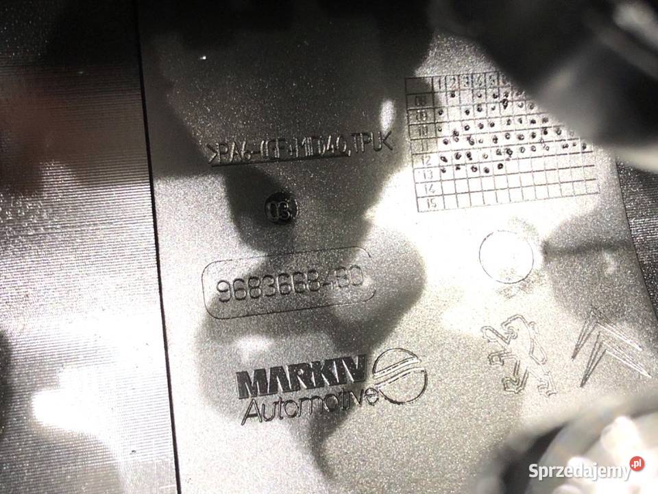 KOLEKTOR SSĄCY PEUGEOT 508 I 9683668480 20 163