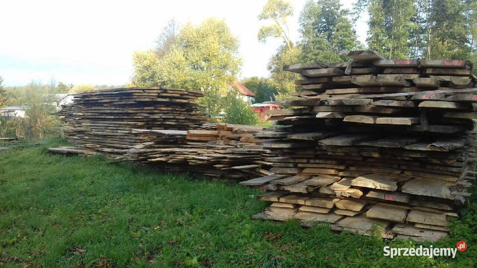 Tarcica dębowa deski dab 55mm na meble schody Pasłęk