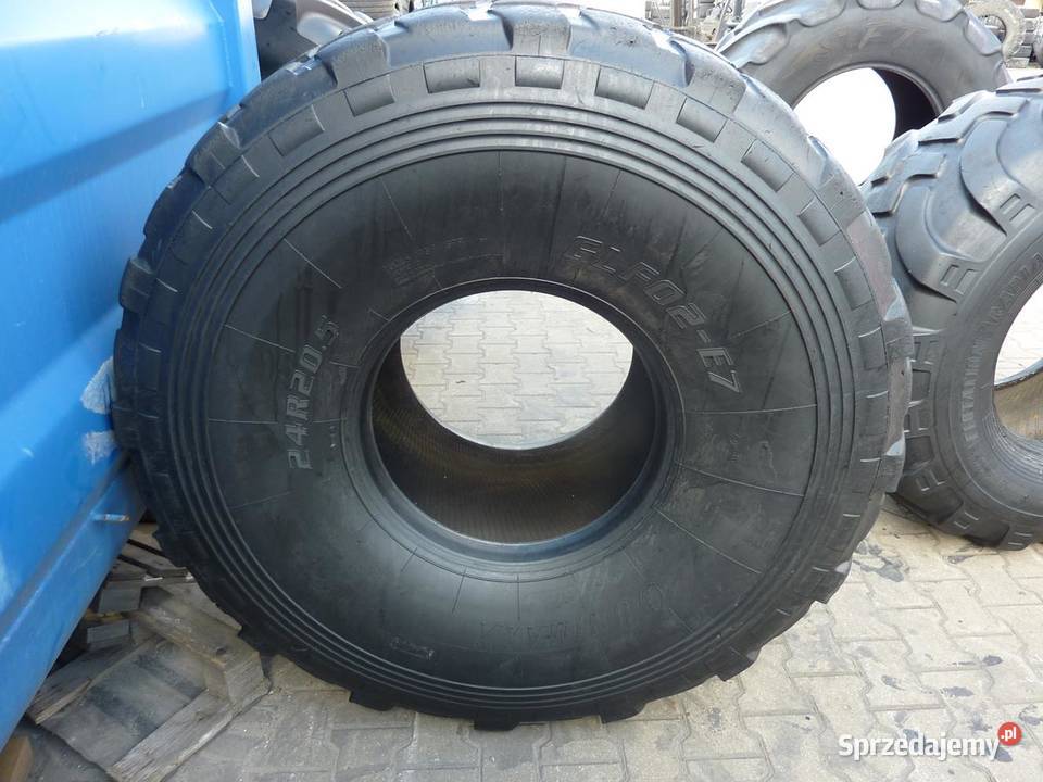 Opona używana przemysłowa 24R205 UNIMAXX GLF02 F do 80 km/h Pozostałe Zaścianki