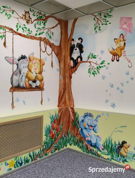 Tanie artystyczne malowanie ścian w pokoju wielkopolskie Poznań