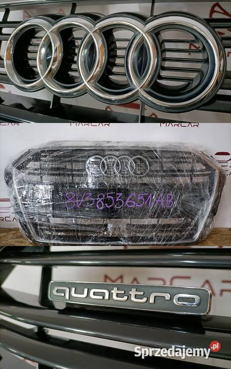 AUDI A3 LIFT 16 GRILL KRATKA ATRAPA CHŁODNICY Atrapy Pleszew