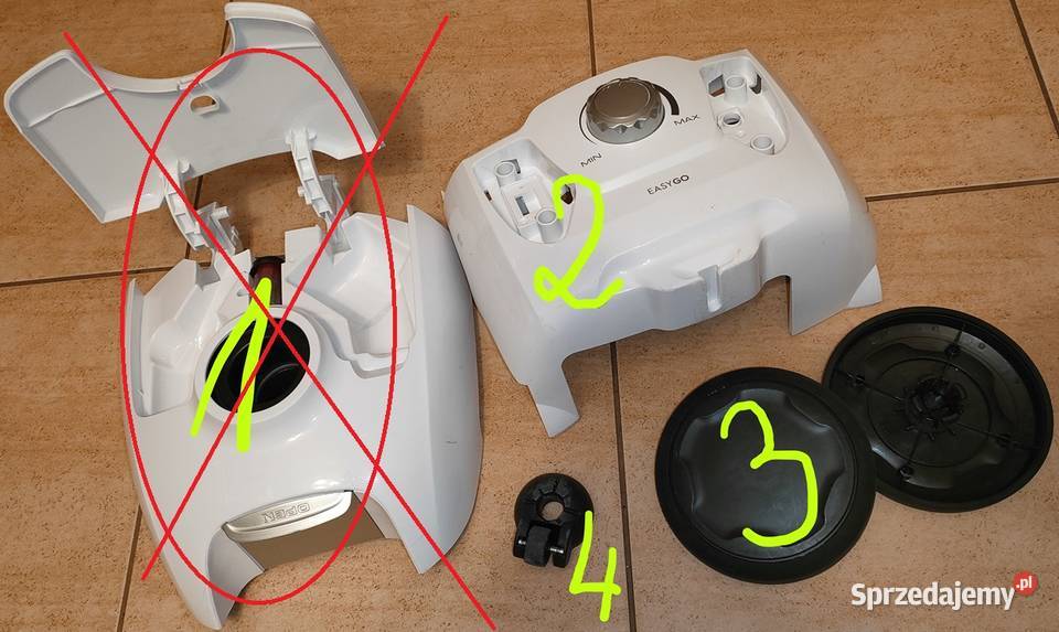 Electrolux EasyGo VC H4217E typ EEG41IW CZĘŚCI Bielsko-Biała