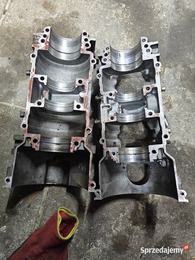 Rotax 494 kartery karter górny dolny dół 500