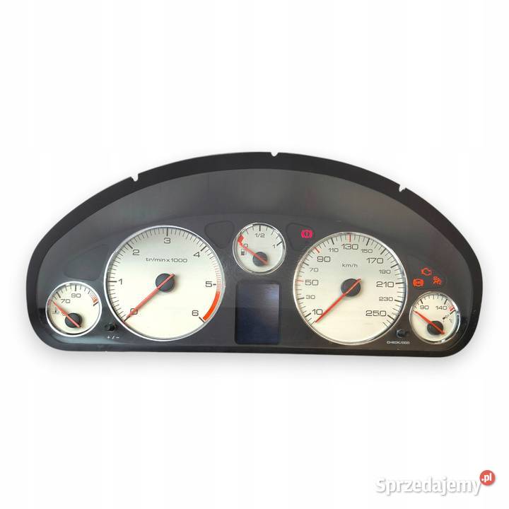LICZNIK ZEGARY 9658138580 Peugeot 407 16 20 22 lubelskie