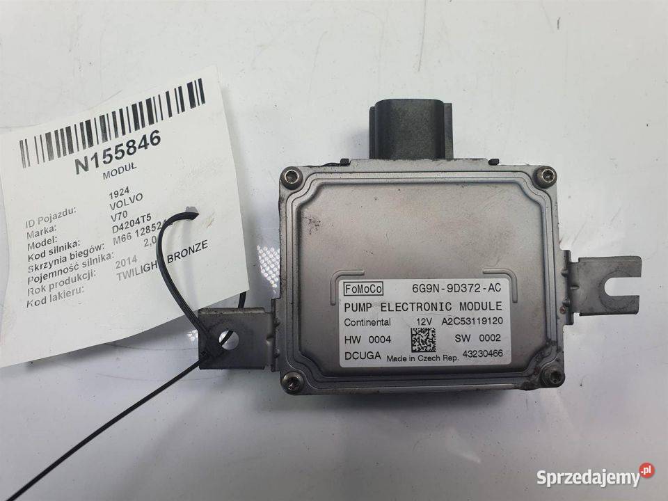 MODUŁ VOLVO V70 A2C253119120