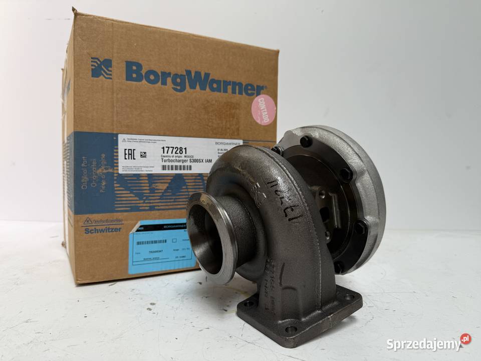 Nowa turbosprężarka SCHWITZER 174222 177281 Turbosprężarki Siedlce