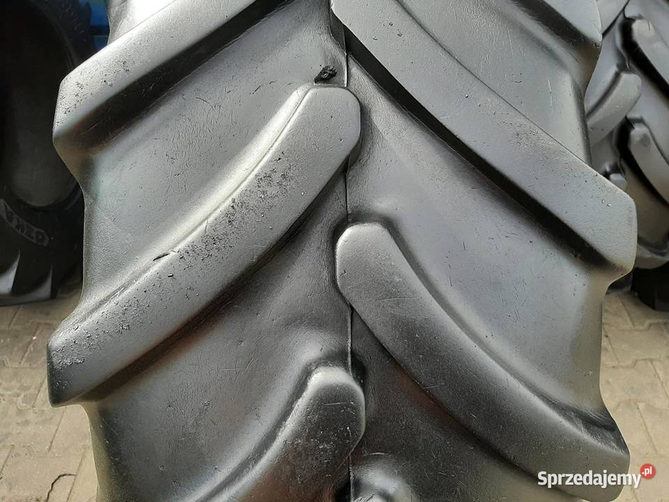 2x Opona używana rolnicza 48065R28 FIRESTONE 900 Zaścianki