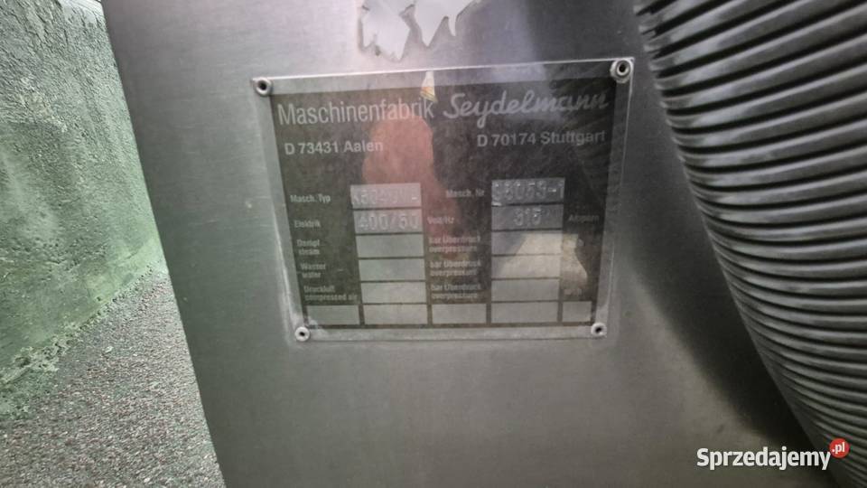 Próżniowy kuter misowy Seydelmann K 504 Krotoszyn