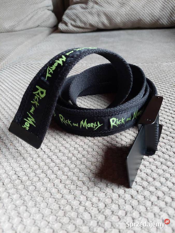 CROPP materiałowy pasek do spodni Rick and Morty Kraków sprzedam