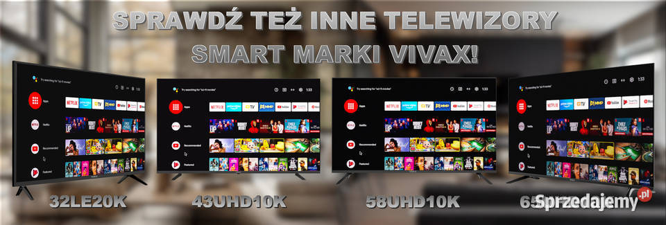 Telewizor SMART TV LED 32 VIVAX 32LE10K małopolskie Skawina