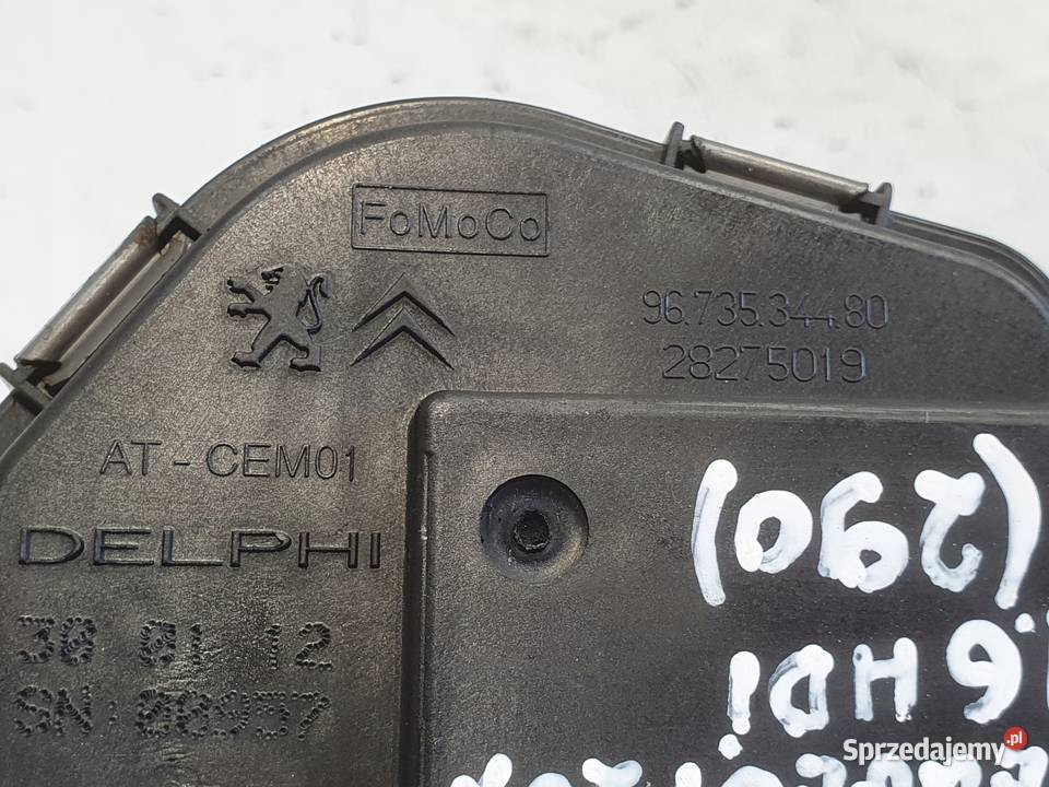 PRZEPUSTNICA Peugeot 207 16 HDI 9673534480 Chełm