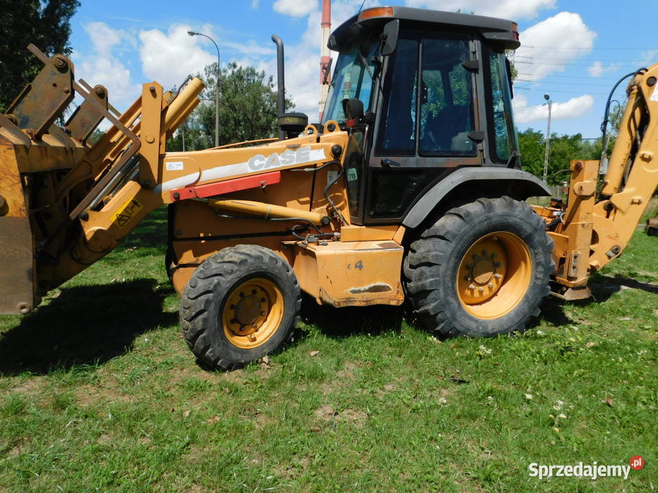 Koparkoładowarka CASE 580 SM 2003 łyżka dzielona Koparko ładowarki