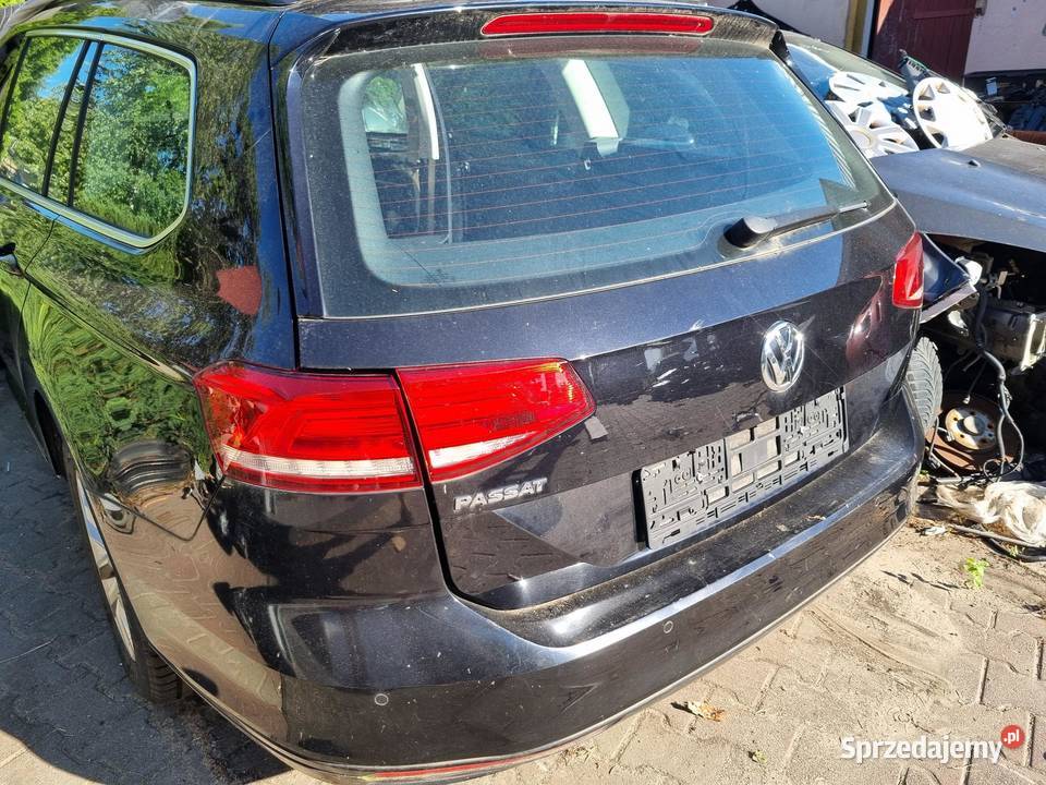KLAPA TYLNA TYŁ BAGAŻNIKA SZYBA VW PASSAT B8
