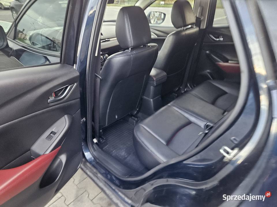 Mazda CX3 15d 105 Evolve welurowa tapicerka Sanok