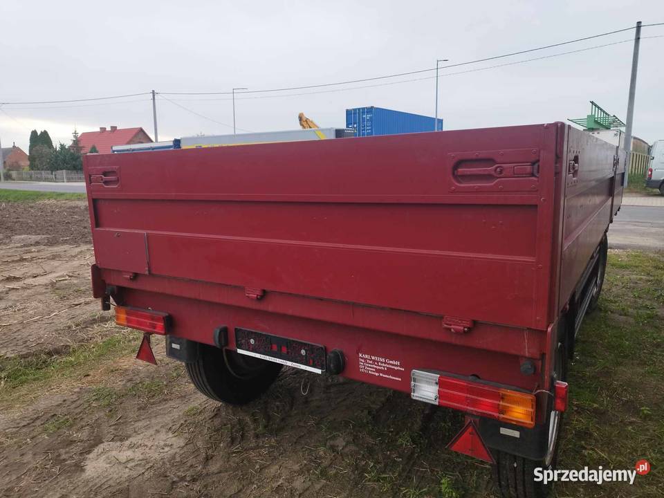 Przyczepa MllerMitteltal DMC 8200 sprowadzona z Strzyżew
