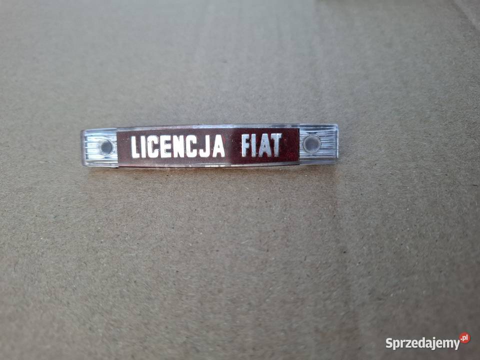 Emblemat znaczek logo Polski Fiat 126p Maluch Strzelce Opolskie