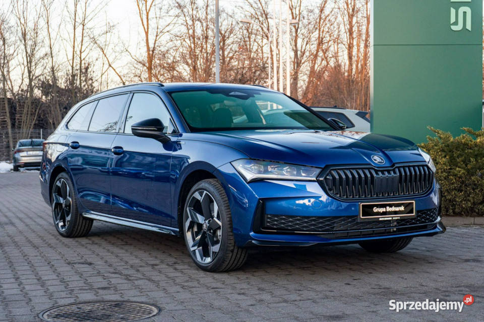 koda Superb Combi Sportline 20 TSI 204 DSG IV komputer pokładowy Łódź