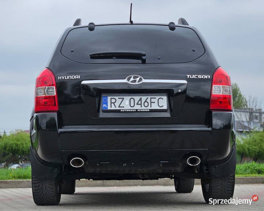 HYUNDAI TUCSON 2006 20 benzyna Klima alufelgi skórzana tapicerka Rzeszów