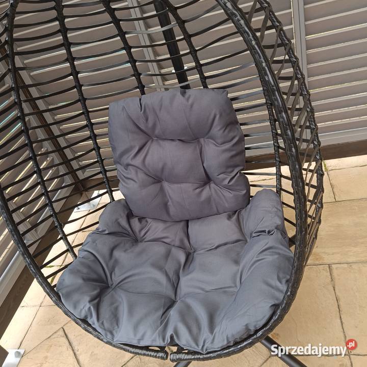 Fotel wiszący elden spezio ogrodowy z rattanu pe Kraków