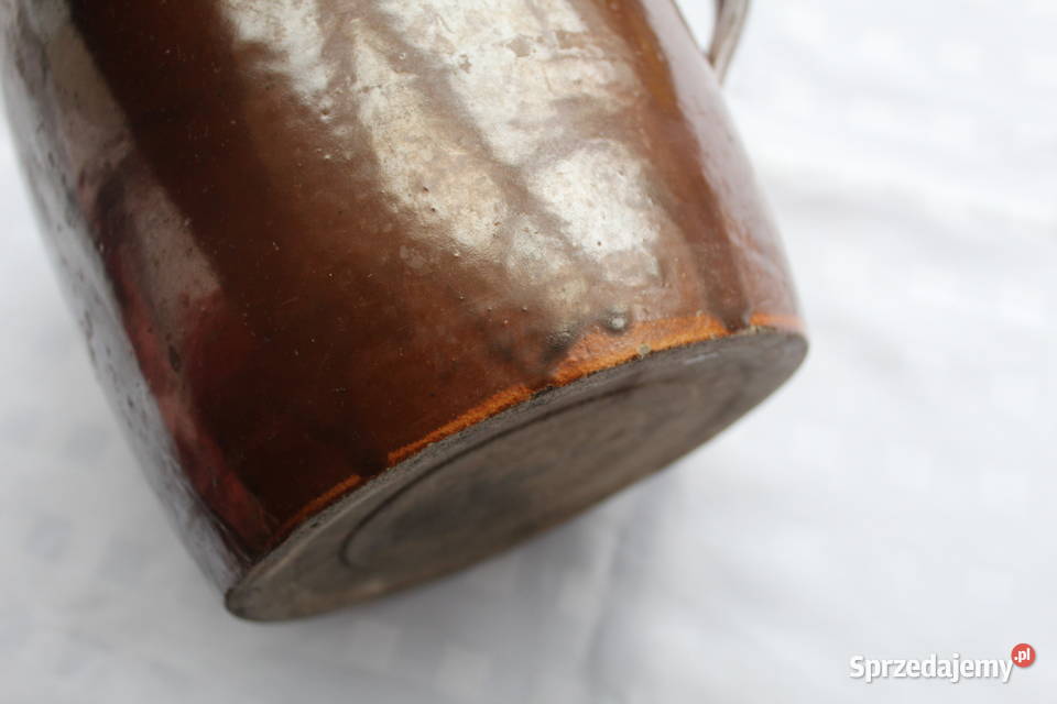 Garniec 5 L Ceramiczny Pojemnik Z Uchem śląskie Bielsko-Biała sprzedam