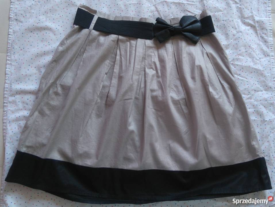 NOWA Promod Spódnica z paskiem z kokardką Warszawa